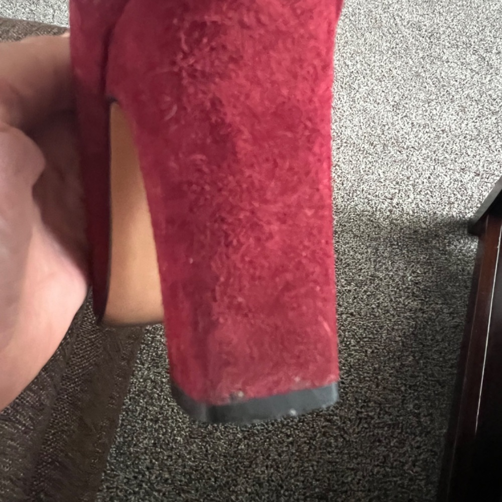 Salvatore Ferragamo, Size 7 B, red - Picture 11 of 11